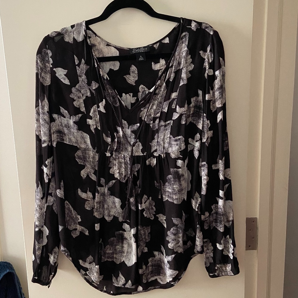 Lucky Brand Long Sleeve Blouse
